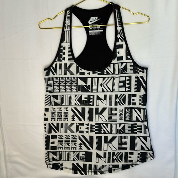 NIKE Loose Fit Razor Back Tank Top Women’s Size Medium - Picture 1 of 6